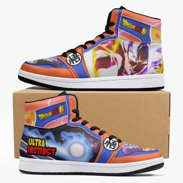 Ultra Instinct Goku Dragon Ball Super Mid 1 Basketball Shoes