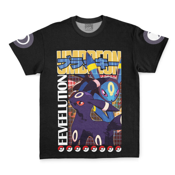 Hooktab Umbreon V2 Pokemon Shirt Streetwear Anime T-Shirt