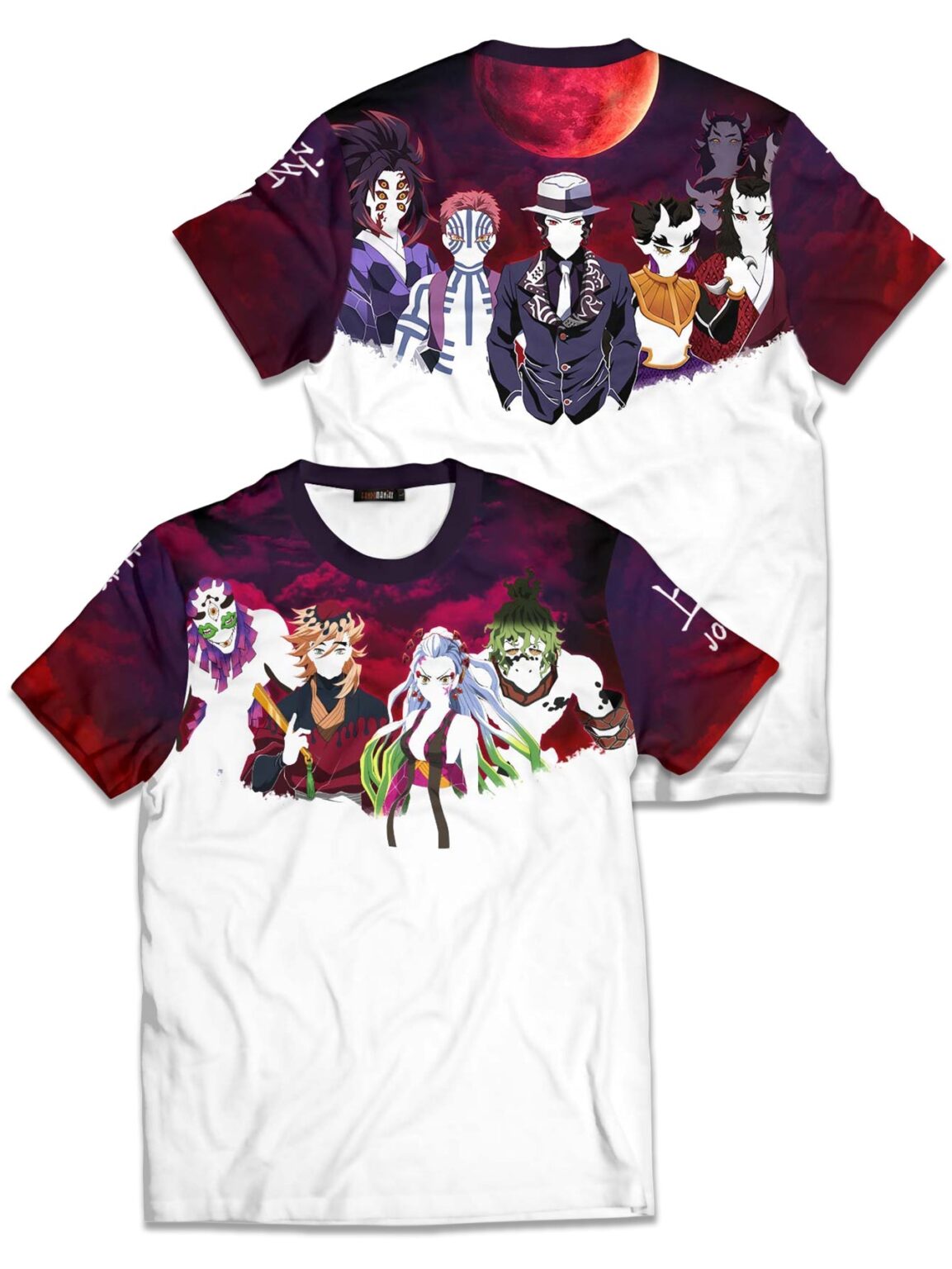 Upper Moon Squad Demon Slayer Anime Unisex T-Shirt