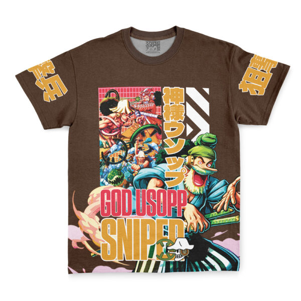 Hooktab Usopp V2 One Piece shirt Streetwear Anime T-Shirt
