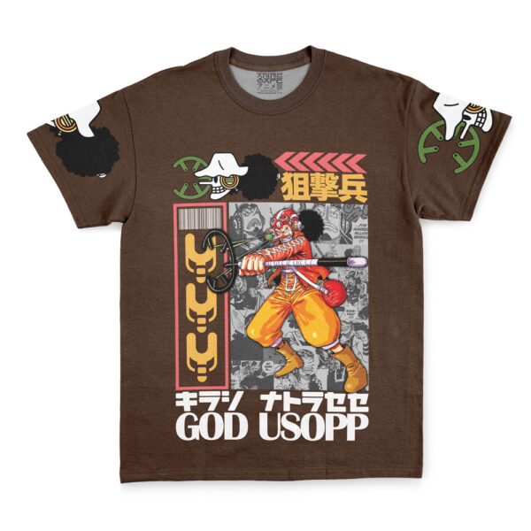 Hooktab Usopp One Piece shirt Streetwear Anime T-Shirt