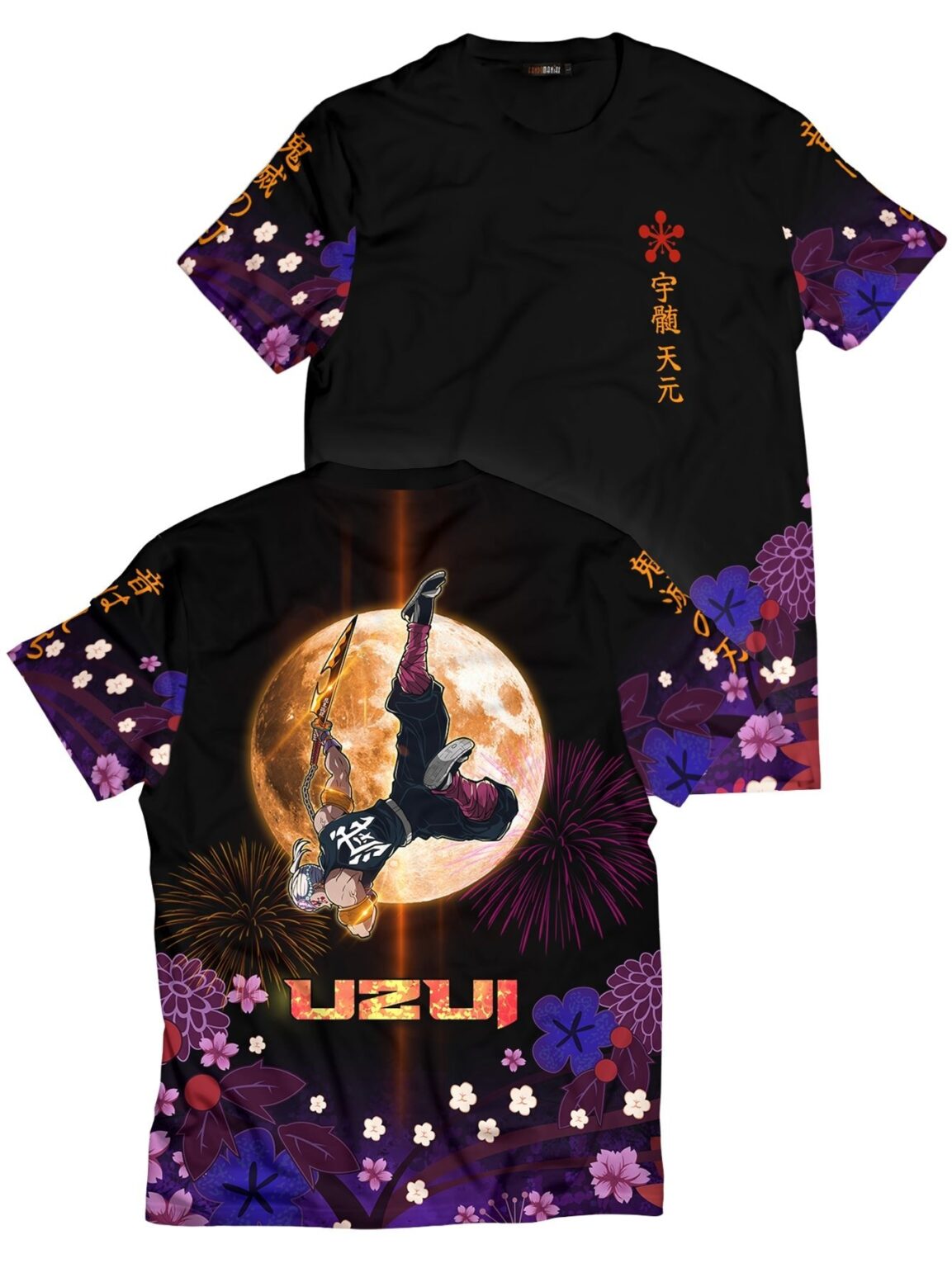 Uzui Moonfall Demon Slayer Anime Unisex T-Shirt