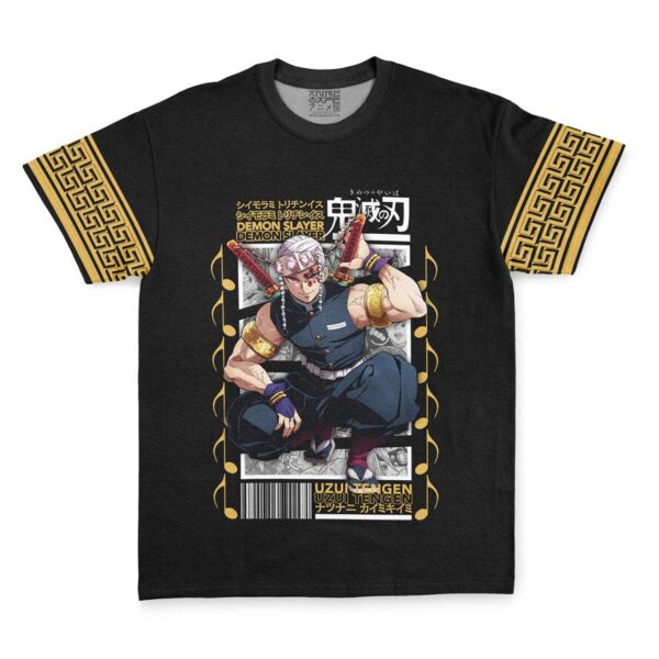 Hooktab Uzui Tengen Demon Slayer shirt Streetwear Anime T-Shirt