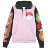 Volcarona Pokemon Streetwear Otaku Cosplay Anime Zip Hoodie