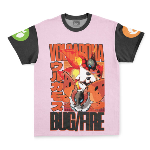 Hooktab Volcarona Pokemon Shirt Streetwear Anime T-Shirt
