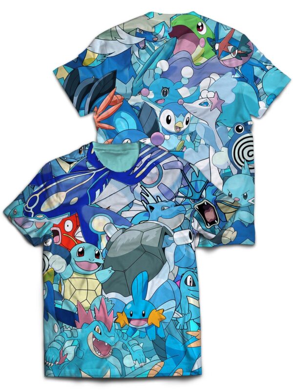 Water Pokemon Anime Unisex T-Shirt