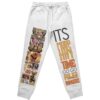 White Ranger V2 Mighty Morphin Power Rangers Streetwear Otaku Cosplay Anime Sweatpants