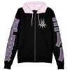 Yorha Units Nier Automata Streetwear Otaku Cosplay Anime Zip Hoodie