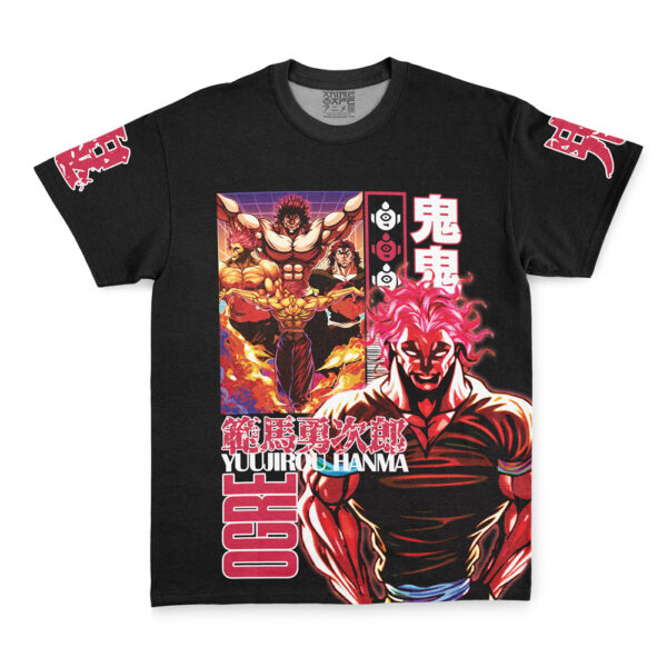 Hooktab Yuujirou Hanma Baki Streetwear Anime T-Shirt