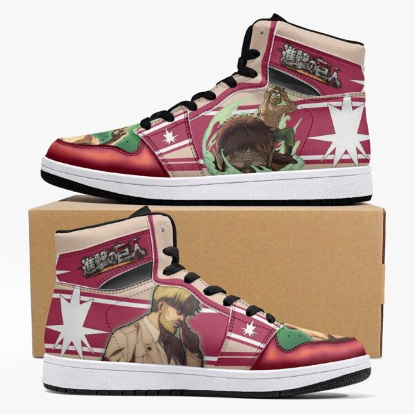 Zeke Yeager Attack on Titan Mid 1 Basketball Shoes