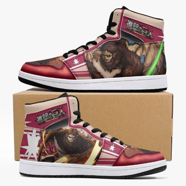Zeke Yeager Beast Titan Attack on Titan Mid 1 Basketball Shoes