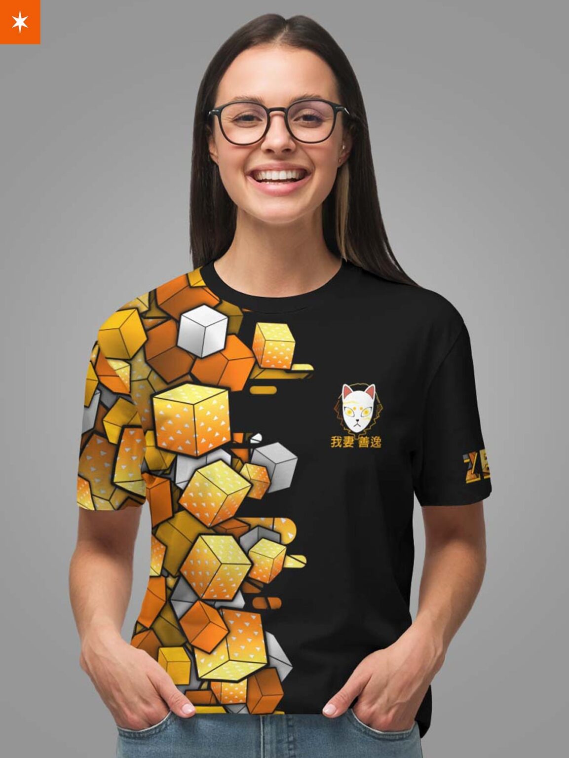 Zenitsu Cube Unisex T-Shirt