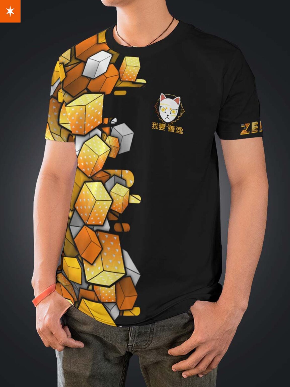 Zenitsu Cube Unisex T-Shirt