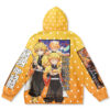 Hooktab Agatsuma Zenitsu Haori Demon Slayer Anime Hoodie