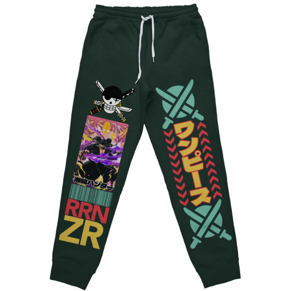 Roronoa Zoro V2 One Piece Streetwear Otaku Cosplay Anime Sweatpants