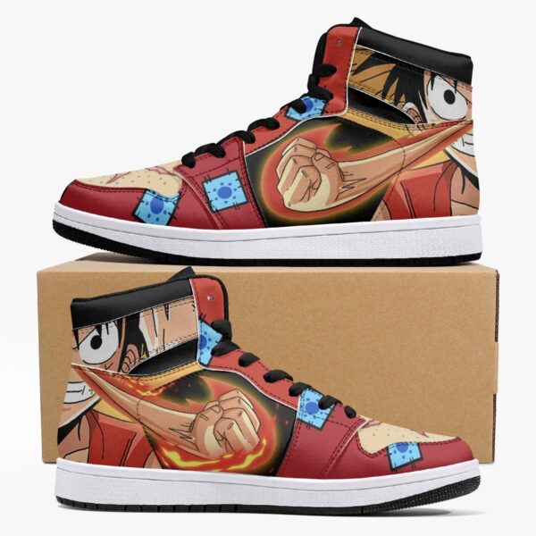 Zoro and Luffy One Piece V2 Mid 1 Basketball Shoes