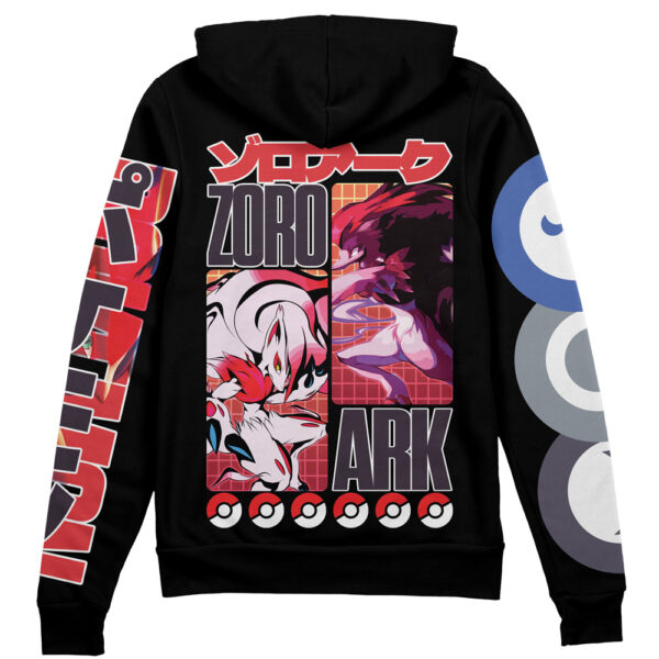 Zoroark Pokemon Streetwear Otaku Cosplay Anime Zip Hoodie