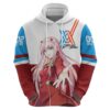 002 Zero Two Strelitzia Hoodie Anime Style