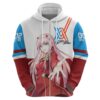 002 Zero Two Strelitzia Hoodie Anime Style