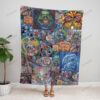 YGO Cards Pokemon Blanket