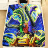 Anime YGO ABC-Dragon Buster Custom Pokemon Blanket