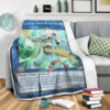 Apollousa Bow Of The Goddess Custom Pokemon Blanket