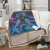 Destiny HERO Decider Custom Pokemon Blanket