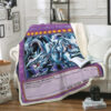 Blue-Eyes Ultimate White Dragon Custom Pokemon Blanket