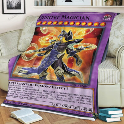 Quintet Magician Custom Pokemon Blanket