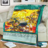 Fire Formation Tenki Custom Pokemon Blanket