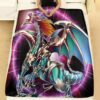 Anime YGO Chaos Emperor Dragon Envoy Of The End Custom Pokemon Blanket