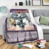 Elemental HERO Shining Flare Wingman Custom Pokemon Blanket