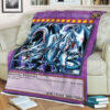 Blue-Eyes Ultimate White Dragon Custom Pokemon Blanket