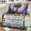 Game MTG Nicol Bolas, Dragon-God Custom Pokemon Blanket