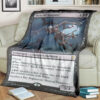 Game MTG Skeletal Vampire Custom Pokemon Blanket