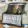 Game MTG Deathrite Shaman Custom Pokemon Blanket