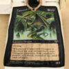 Game MTG Catacomb Dragon Custom Pokemon Blanket