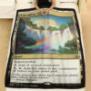 Game MTG Cascading Cataracts Custom Pokemon Blanket