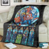 Movie Superheroes Stained Glass Custom Pokemon Blanket