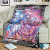 Anime Mewtwo V Union Custom Pokemon Blanket