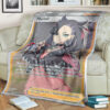 Anime Marnie Trainer Custom Pokemon Blanket