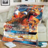 Anime Charizard-GX Custom Pokemon Blanket