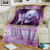 Anime Dark Espeon Holo 1st Edition Custom Pokemon Blanket