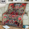 Avengers Playing Card Red Custom Pokemon Blanket