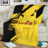 Anime Pikachu Custom Pokemon Blanket