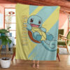 Anime Squirtle Custom Pokemon Blanket