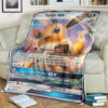 Anime Eevee-GX Sun & Moon Promos Custom Pokemon Blanket