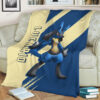 Anime Lucario Custom Pokemon Blanket