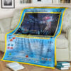 Anime Shining Gyarados Neo Revelation Custom Pokemon Blanket