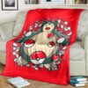 Anime Snore Beauty Custom Pokemon Blanket